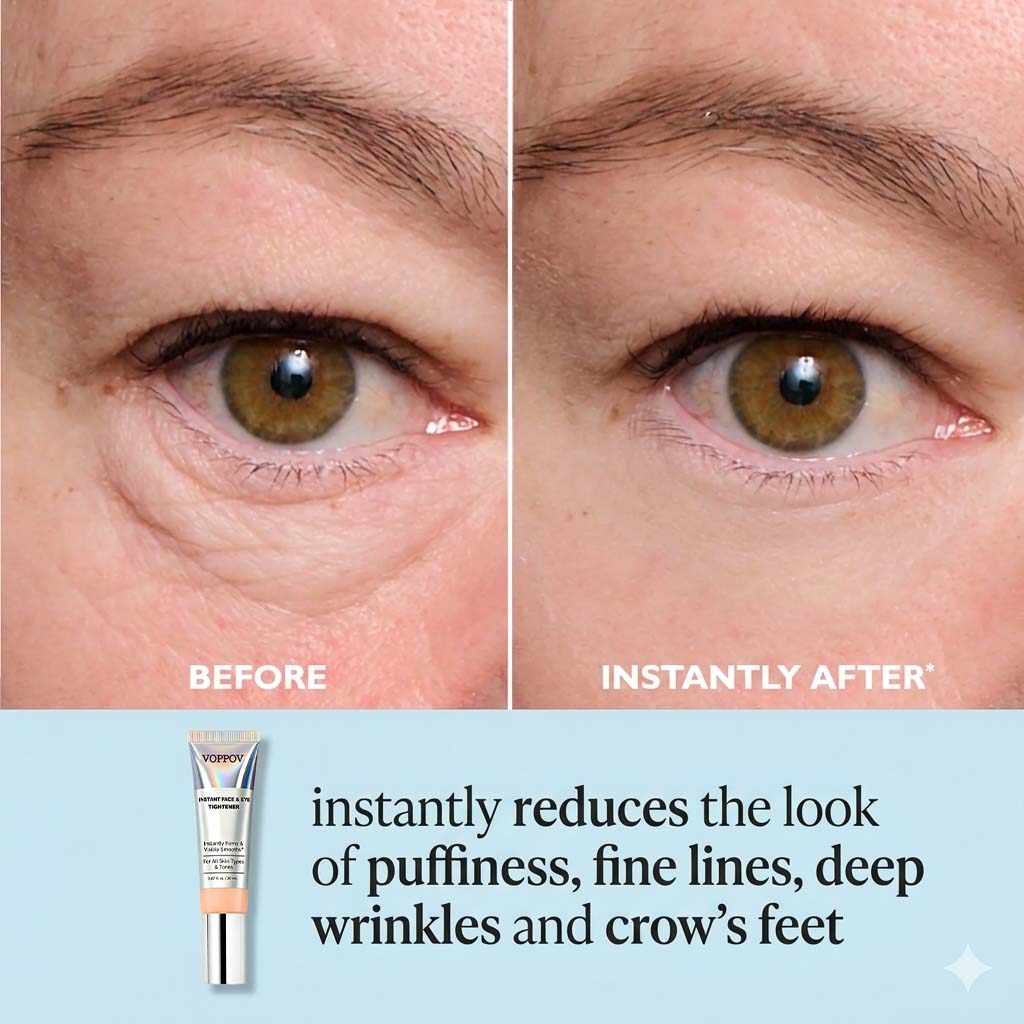 Voppov Instant Face Temporary Tightener – Instant visible results in 60 seconds