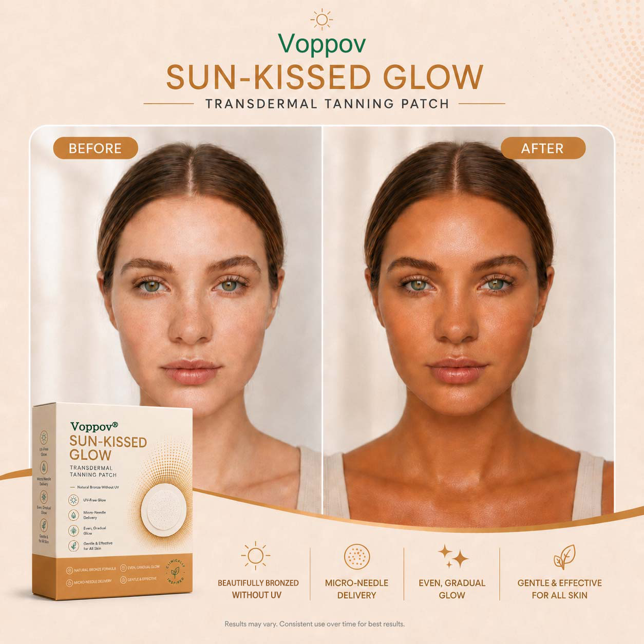 Voppov Transdermal Tanning Patch