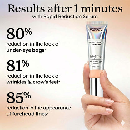 Voppov Instant Face Temporary Tightener – Instant visible results in 60 seconds
