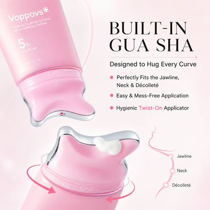 [NEW] PDRN Collagen Gua Sha Anti-Wrinkle Neck Cream 90g